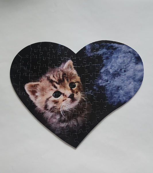 Herzpuzzle mit eigenem Foto – personalisiertes Geschenk 🧩❤️